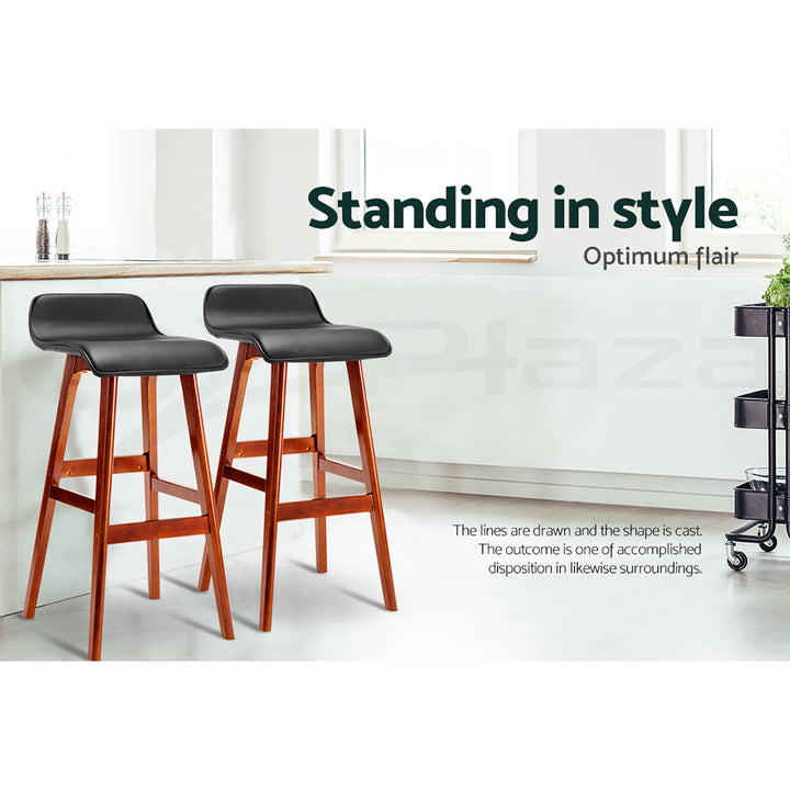 Angers Bar Stool - Black Set of 4
