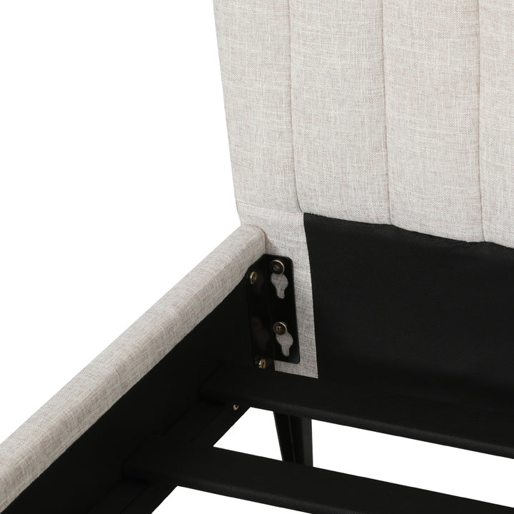 Marley Queen Bed - Beige