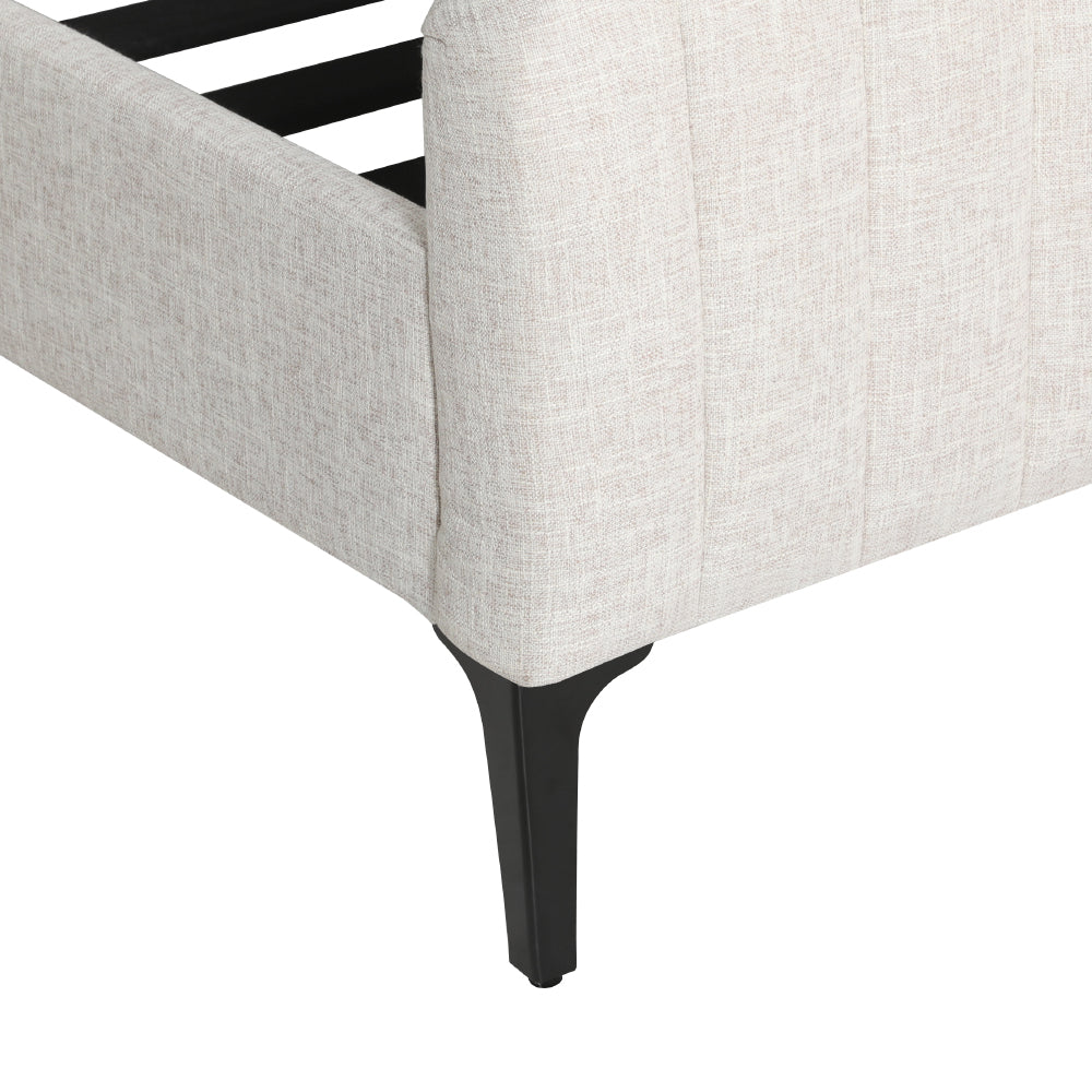 Marley Queen Bed - Beige