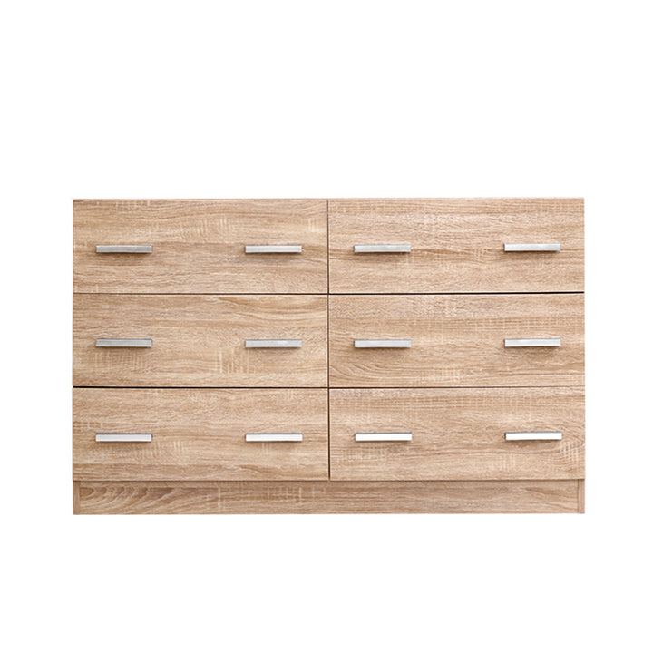 Amsterdam Six Drawers - Natural