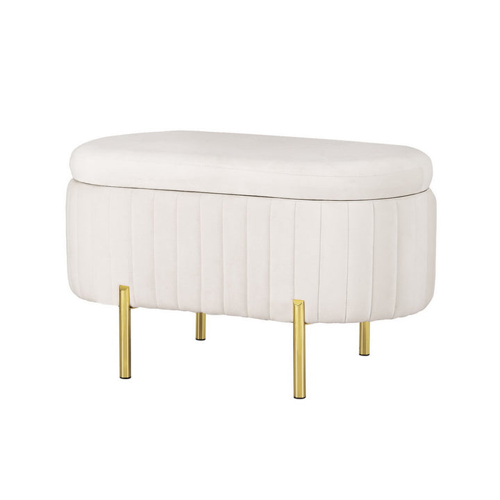 Osaka Boucle Storage Ottoman