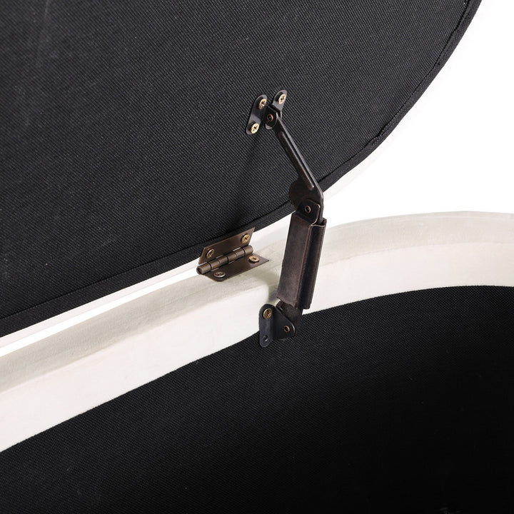 Osaka Boucle Storage Ottoman