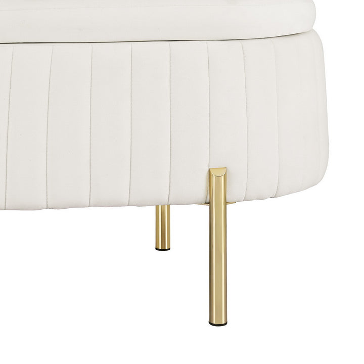 Osaka Boucle Storage Ottoman