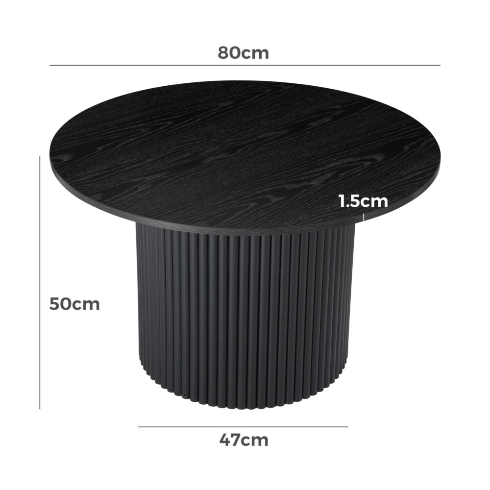 Carlton Coffee Table - Black