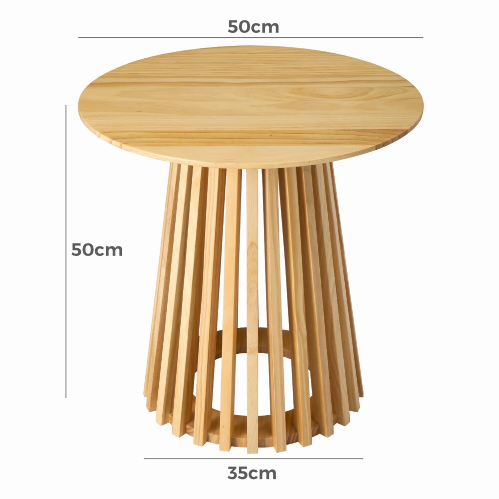 Amano Side Table - Natural