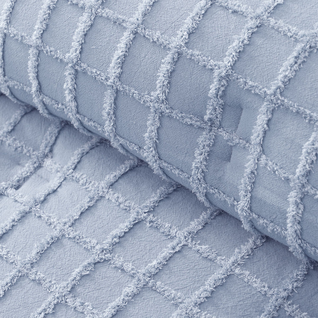 Nara Queen Duvet Set - Periwinkle