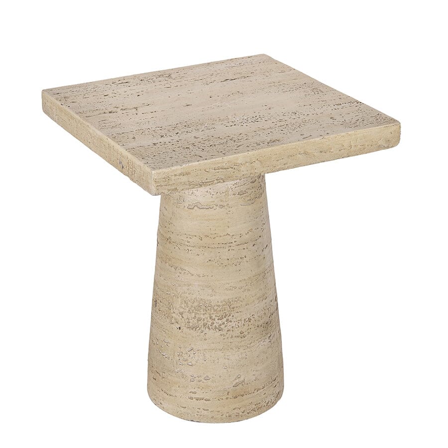 Bhutan Square Marble Side Table