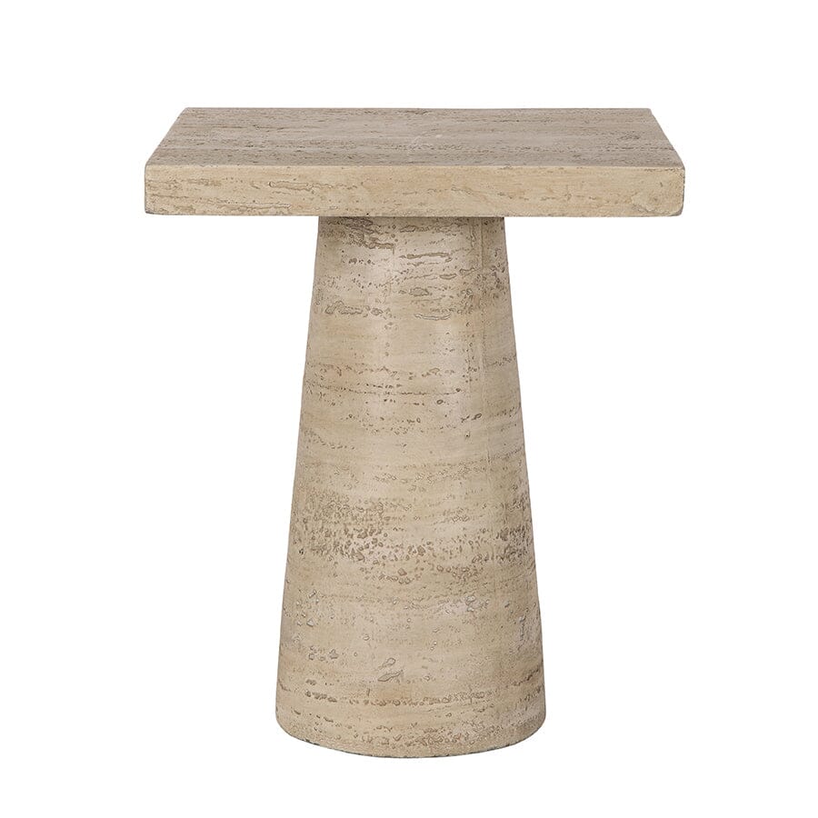 Bhutan Square Marble Side Table