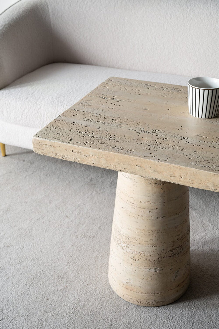 Bhutan Square Marble Side Table