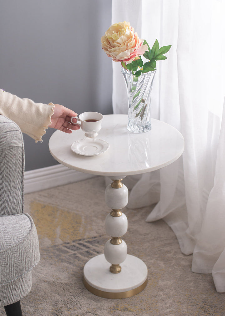 Pari Marble Side Table