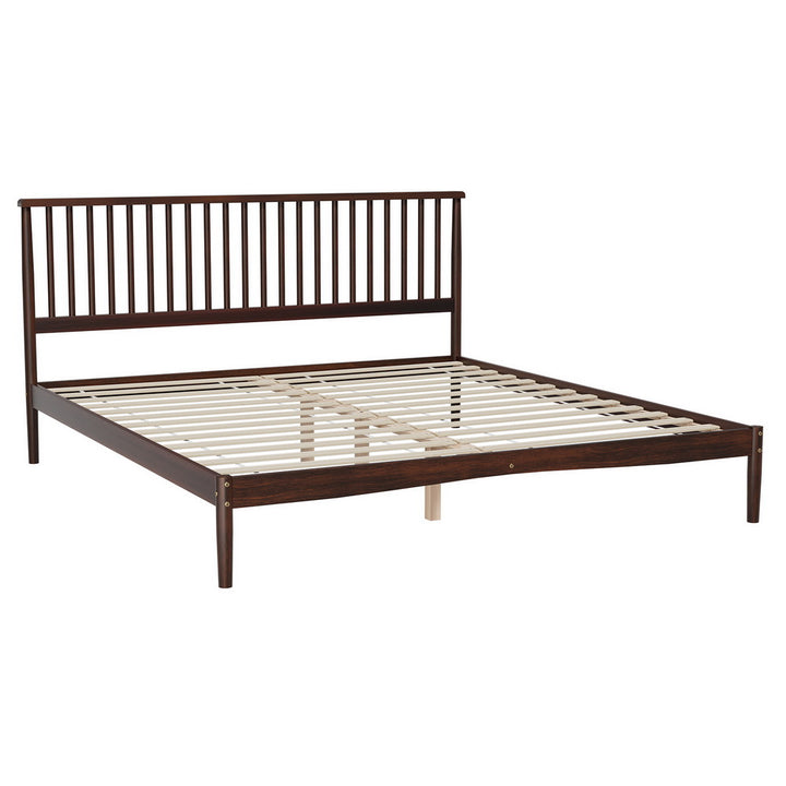 Carlton King Bed - Walnut