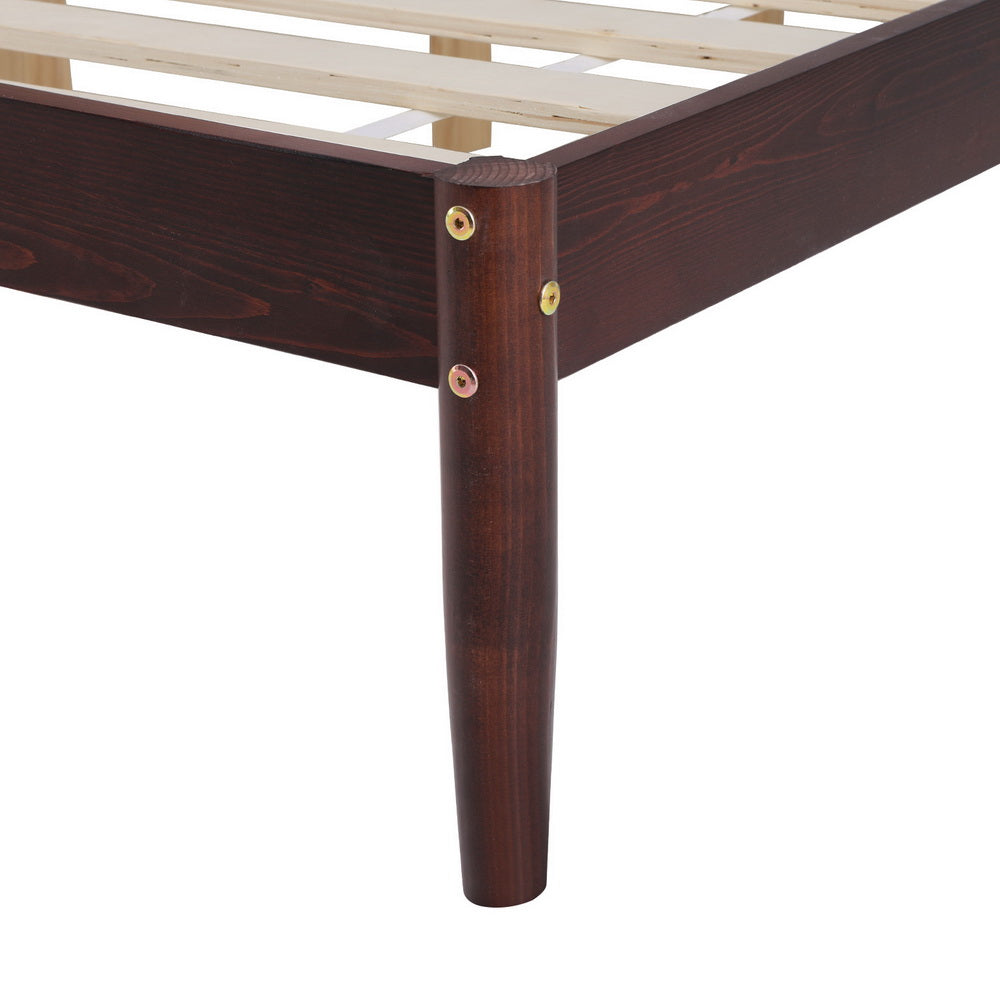 Carlton King Bed - Walnut