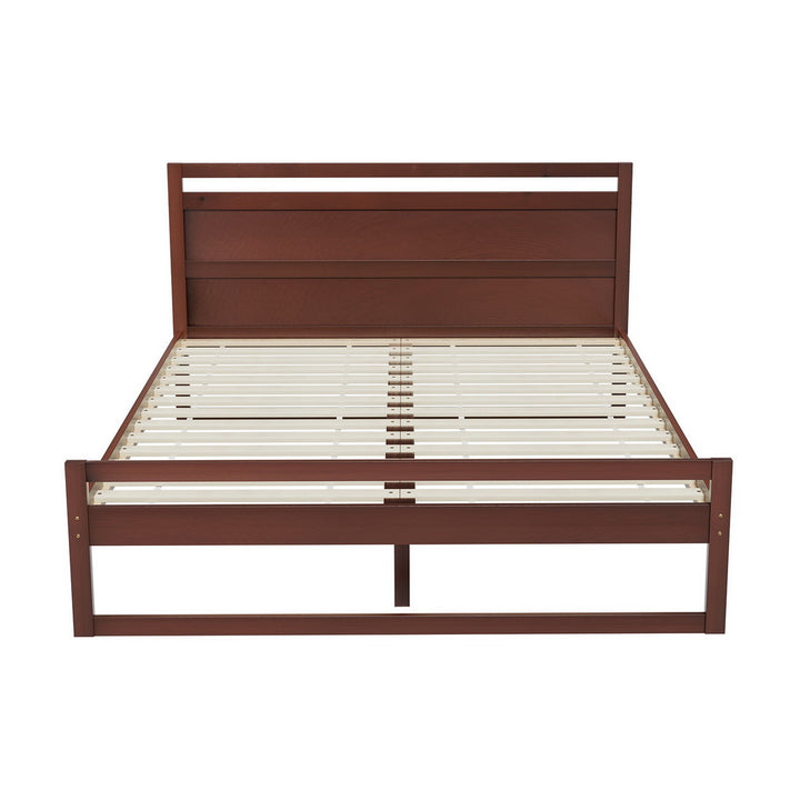 Blair Queen Bed - Walnut