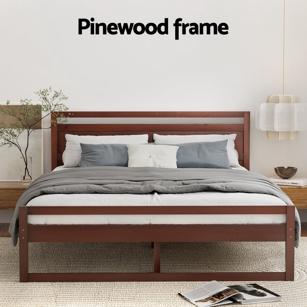 Blair Queen Bed - Walnut