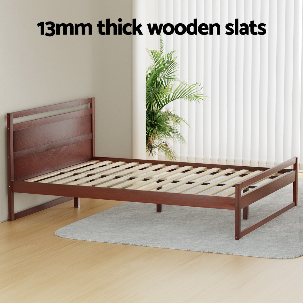 Blair Queen Bed - Walnut